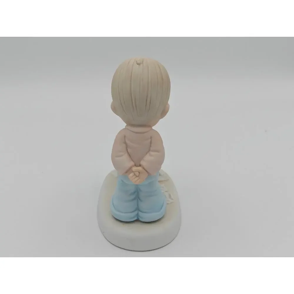 Precious Moments 1988 Members Only Figurine PM 882 Just Cant Chuck Friendship